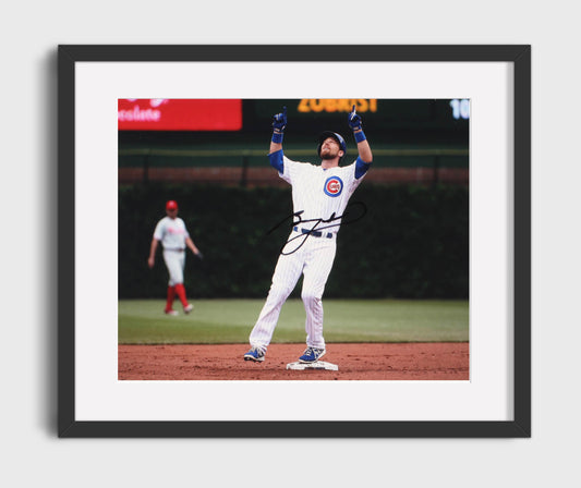 Ben Zobrist - Cubs Celebration 8x10 Canvas baseball wall art