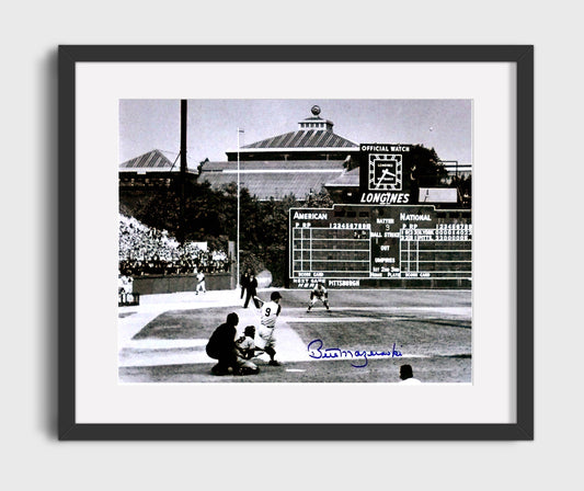 Bill Mazeroski - 1960 Series walk-off 8x10 Canvas baseball wall art