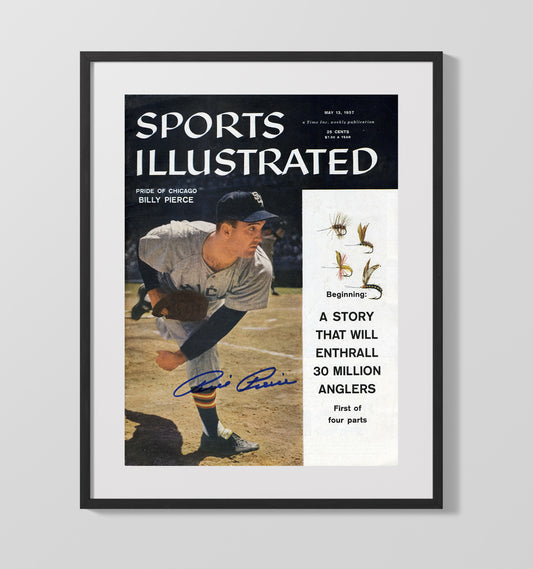 Billy Pierce - Pitching Motion SI Cover 8x10 Canvas baseball wall art