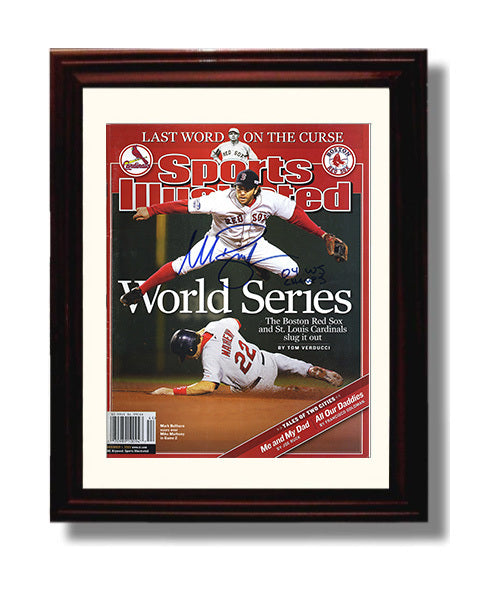 Boston Baseball - 2004 SI Cover Series Bellhorn Soars Wall Art 8x10 Beveled Frame wall art print – Baseball Wall Art decor