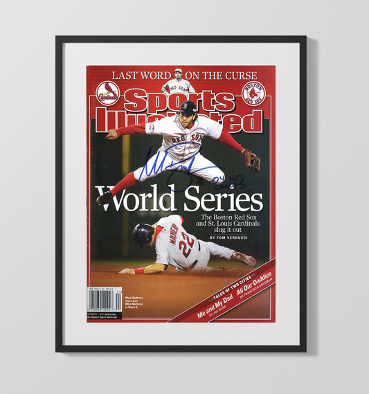 Boston Baseball - 2004 SI Cover Series Bellhorn Soars 8x10 Canvas baseball wall art