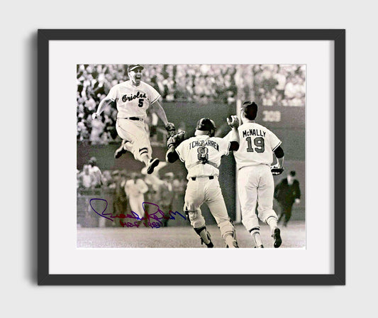Brooks Robinson - 1966 Series Celebration 8x10 Canvas baseball wall art