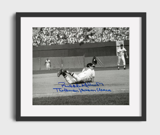 Brooks Robinson - Classic Black and White 8x10 Canvas baseball wall art