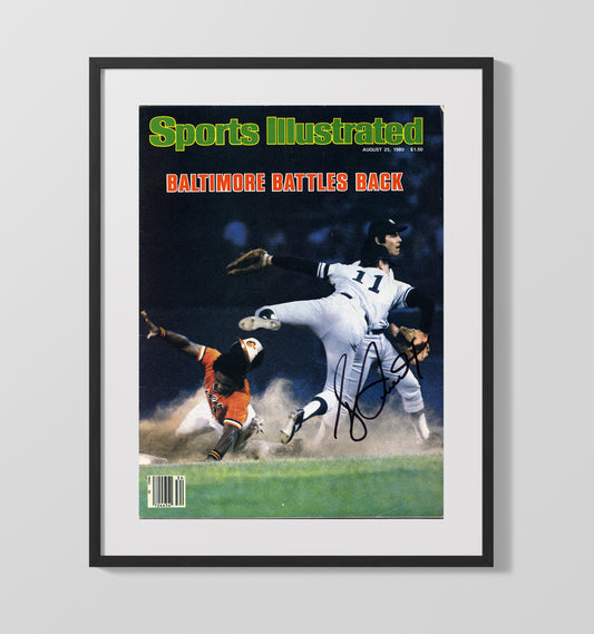 Bucky Dent - 1980 SI Cover Baltimore Battles Back 8x10 Canvas baseball wall art