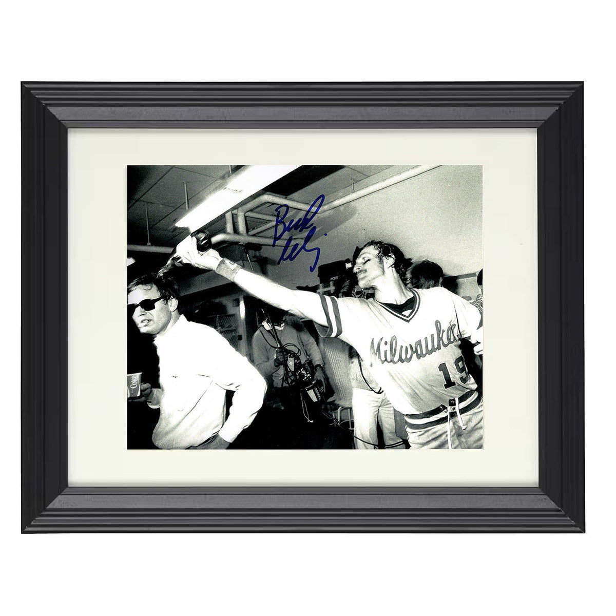 Bud Selig - 1982 Series Celebration 8x10 Beveled Frame baseball wall art