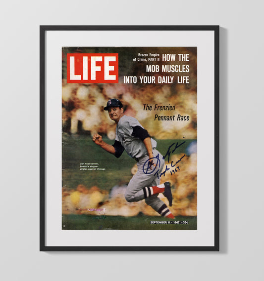 Carl Yastrzemski - SI Cover 8x10 Canvas baseball wall art