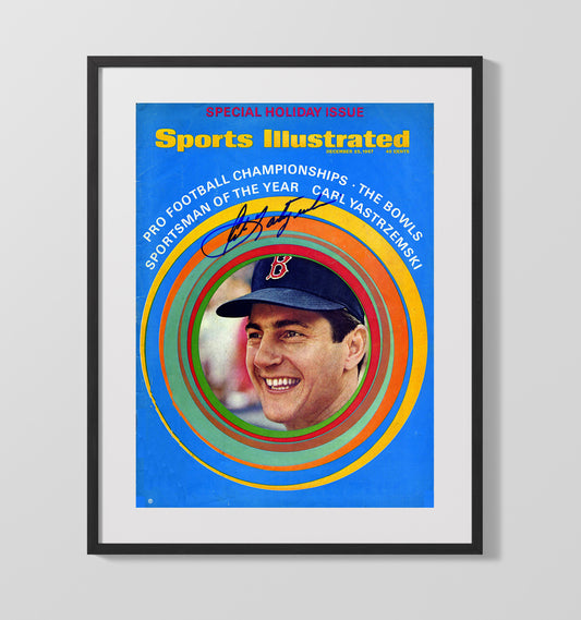 Carl Yastrzemski - Sportsman of the Year SI Cover 8x10 Canvas baseball wall art