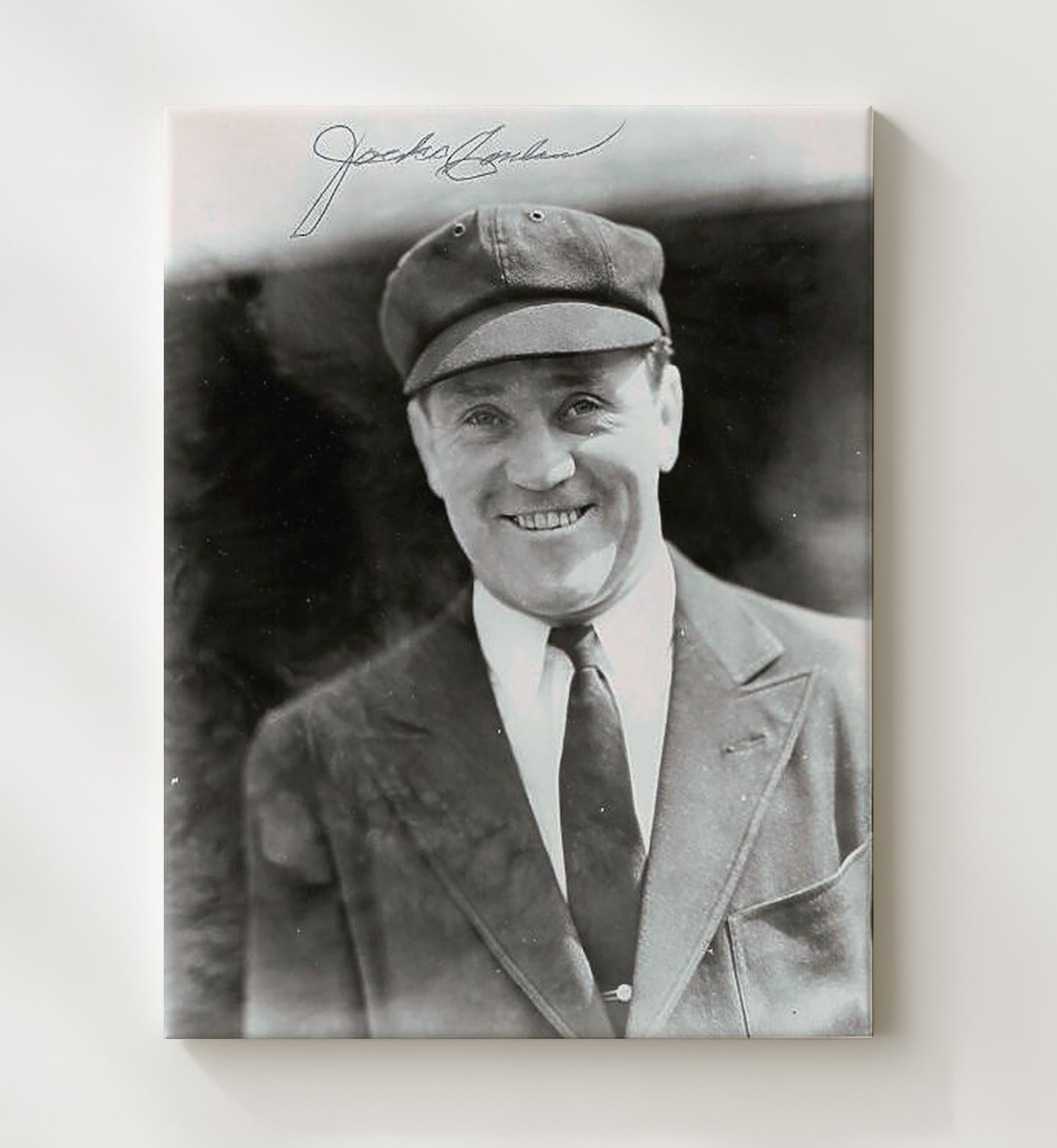 Charles Conlon - baseball photography pioneer Wall Art 20x24 Canvas wall art print – Baseball Wall Art decor