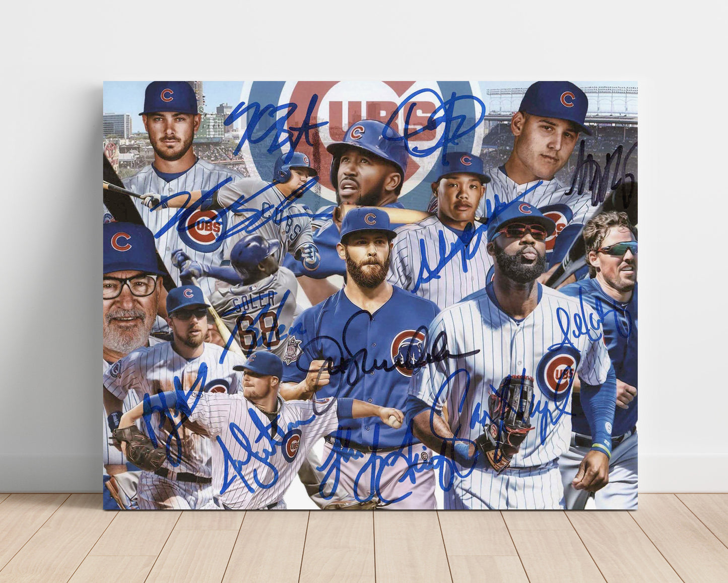 Chicago Cubs - 2016 Series Champions Baseball Wall Art 16x20 Unframed Print wall art print – Baseball Wall Art decor