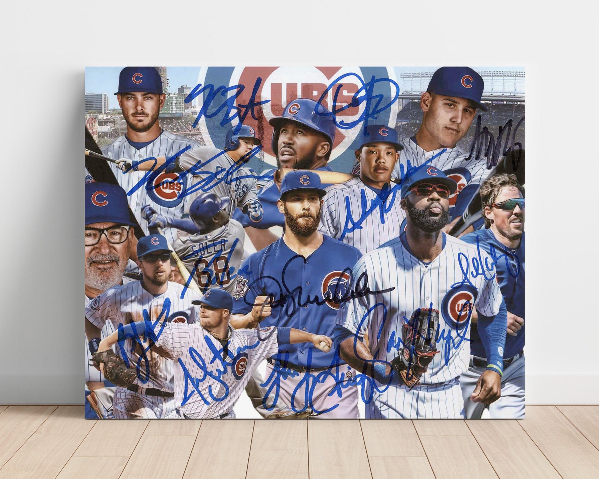 Chicago Cubs - 2016 Series Champions Baseball Wall Art 16x20 Unframed Print wall art print – Baseball Wall Art decor