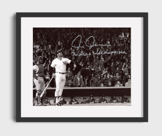 Chris Chambliss - ALCS walk-off Home Run 8x10 Canvas baseball wall art