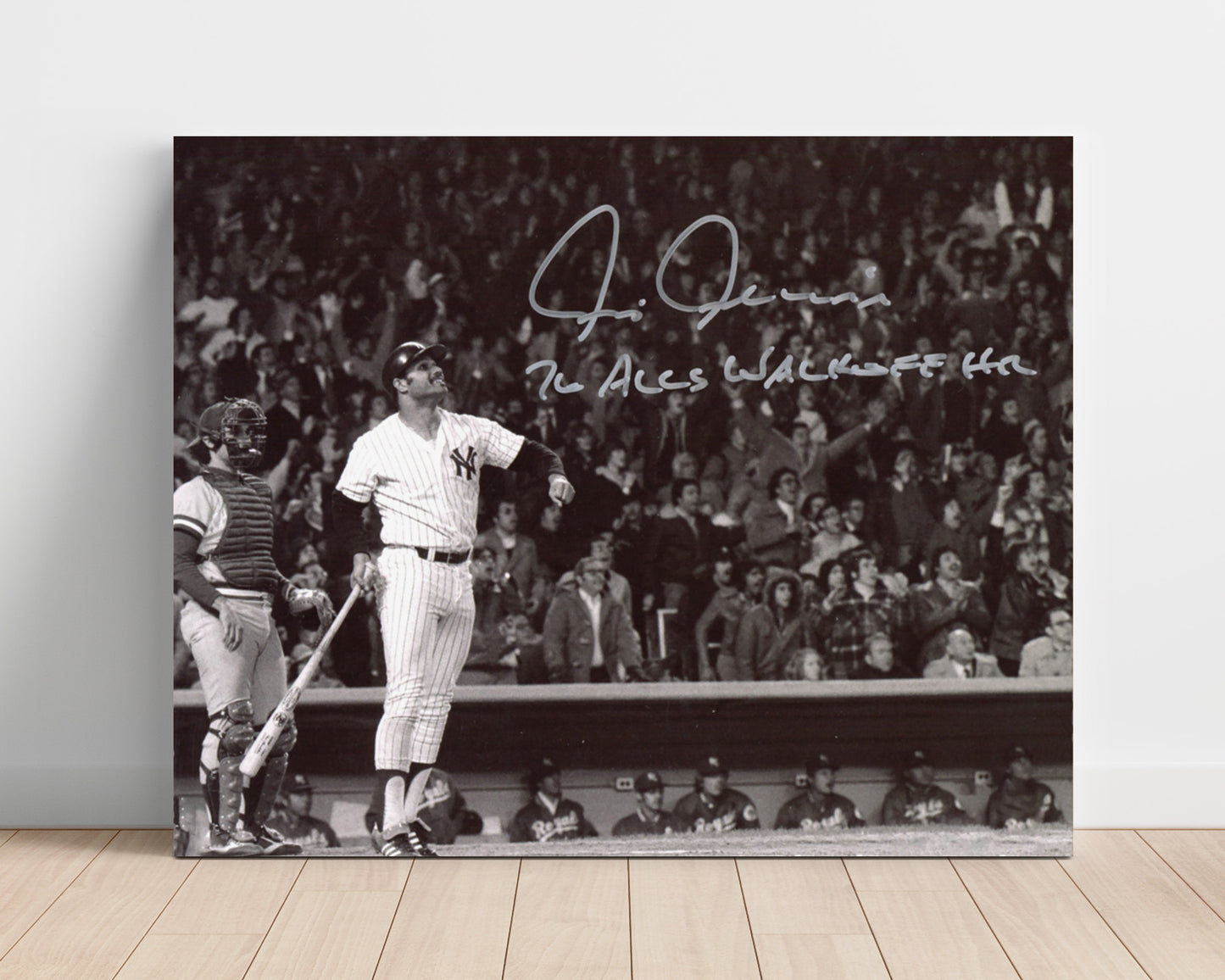 Chris Chambliss - ALCS Walk - Off Home Run Baseball Wall Art 16x20 Unframed Print wall art print – Baseball Wall Art decor