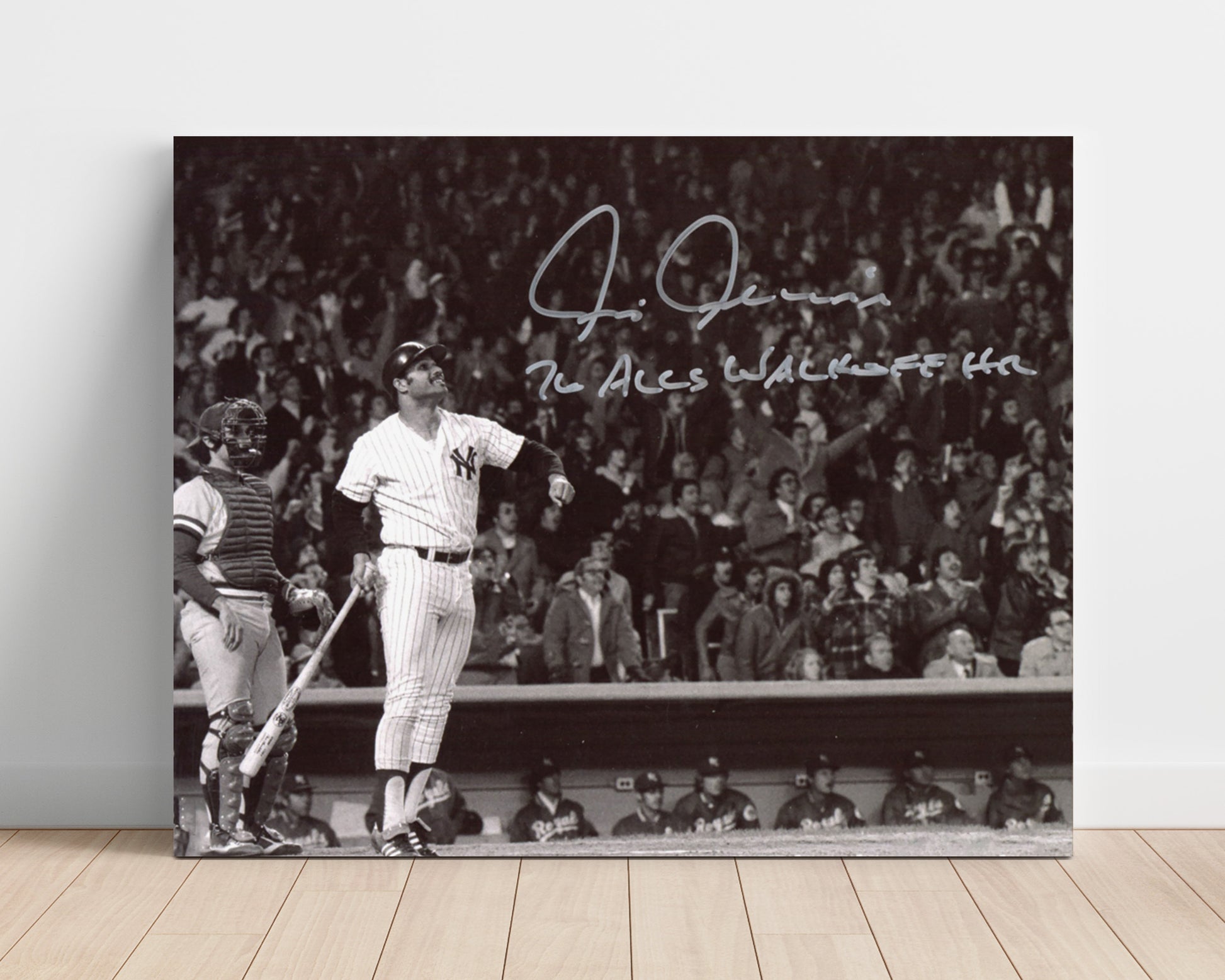Chris Chambliss - ALCS Walk - Off Home Run Baseball Wall Art 16x20 Unframed Print wall art print – Baseball Wall Art decor