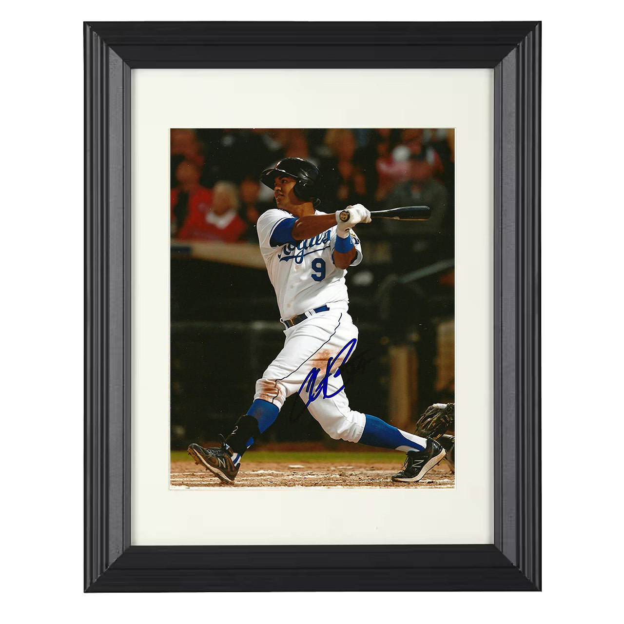 Christian Colon - Kansas City baseball Series contributor 8x10 black beveled framed baseball wall art