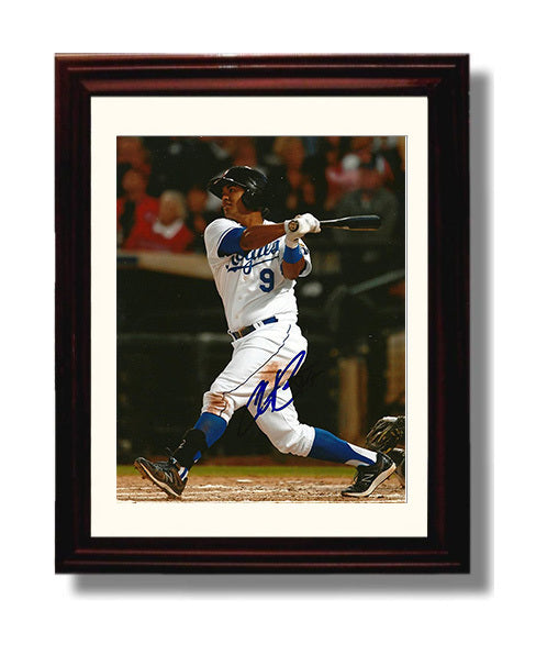 Christian Colon - Kansas City baseball Series contributor Wall Art 8x10 Beveled Frame wall art print – Baseball Wall Art decor