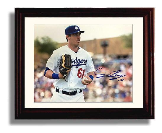 Cody Bellinger - Power Swing Baseball Wall Art 8x10 Beveled Frame wall art print – Baseball Wall Art decor