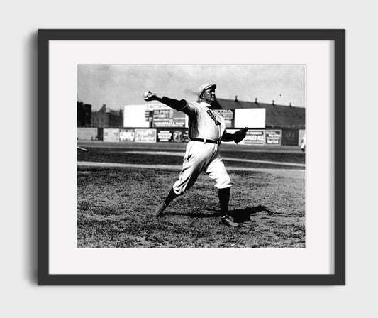 Cy Young - Vintage Pitching 8x10 Canvas baseball wall art