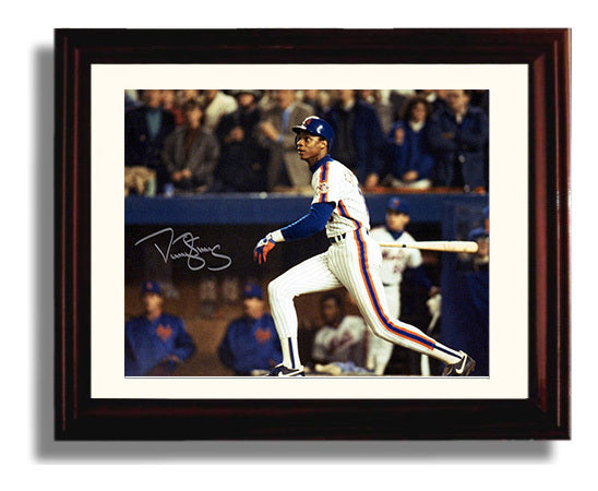 Darryl Strawberry - 1986 Series Swing Baseball Wall Art 8x10 Beveled Frame wall art print – Baseball Wall Art decor