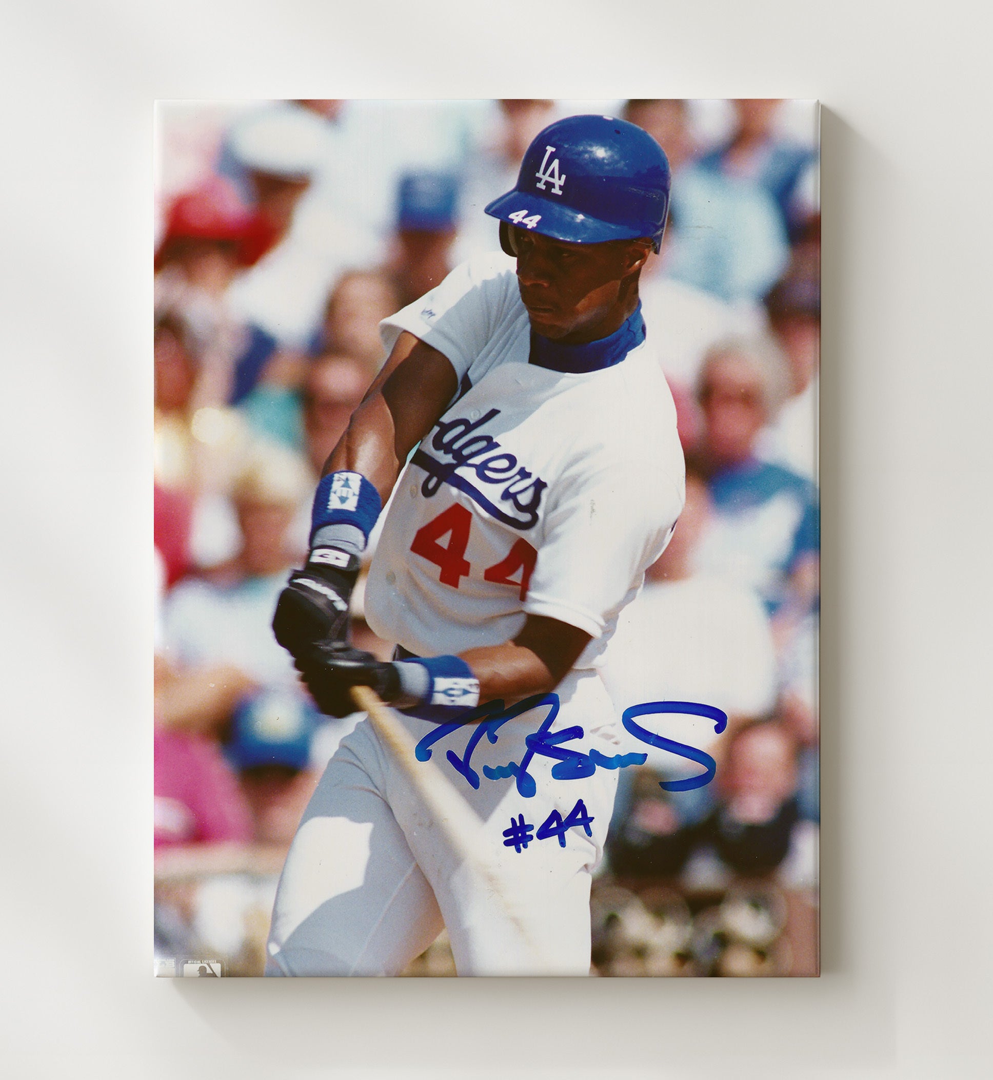 Darryl Strawberry - New York Baseball Power Hitter Wall Art 20x24 Canvas wall art print – Baseball Wall Art decor