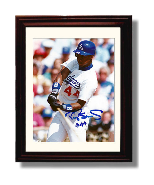 Darryl Strawberry - New York Baseball Power Hitter Wall Art 8x10 Beveled Frame wall art print – Baseball Wall Art decor