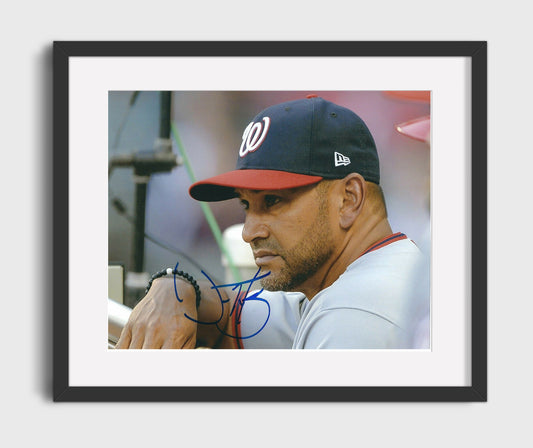 Dave Martinez - Dugout 8x10 Canvas baseball wall art