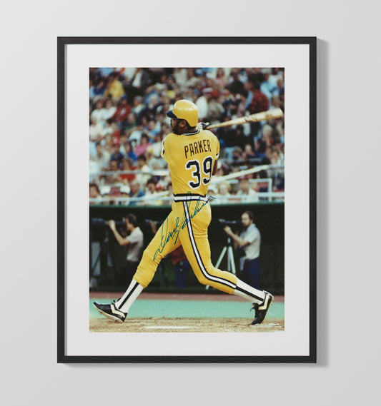 Dave Parker - Pittsburgh Baseball Slugger 39 8x10 Canvas baseball wall art