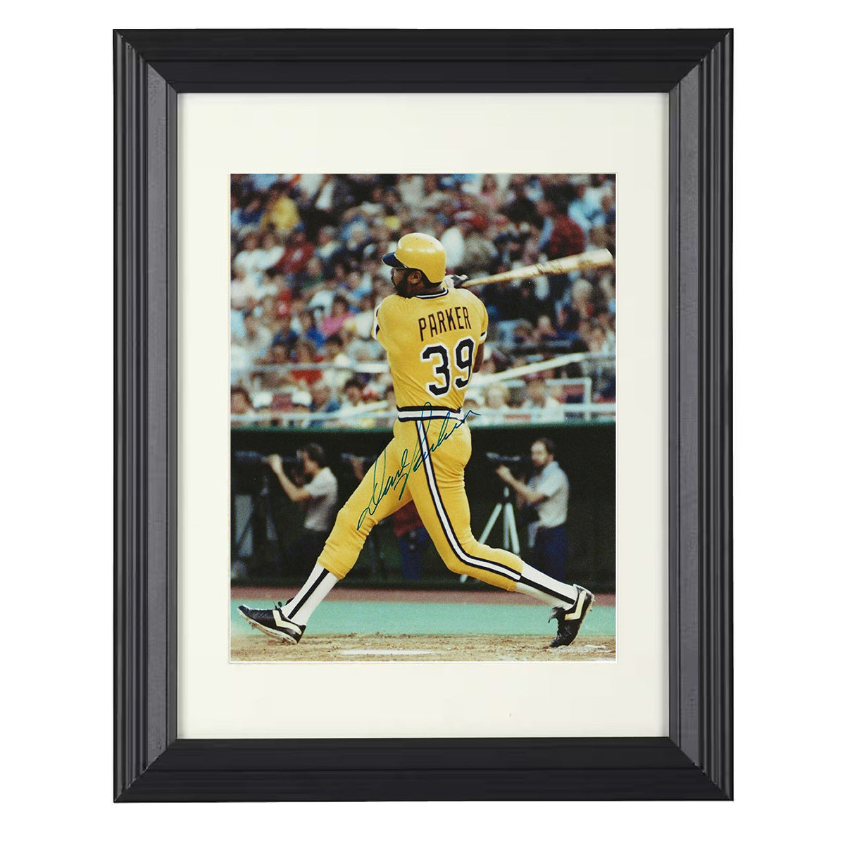 Dave Parker - Pittsburgh Baseball Slugger 39 8x10 Beveled Frame baseball wall art