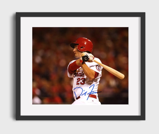 David Freese - Series Clutch Swing 8x10 Canvas baseball wall art