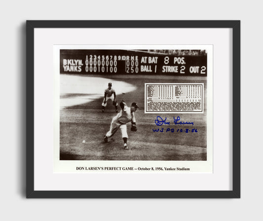 Don Larsen - Perfect Game Series 8x10 Canvas baseball wall art