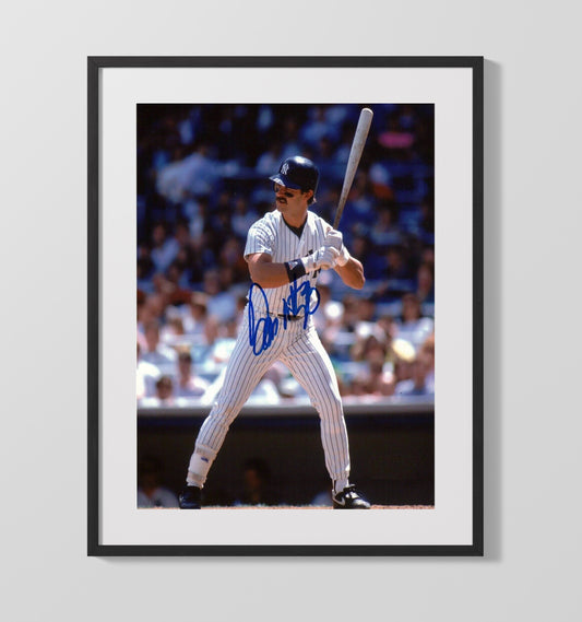 Don Mattingly - At the Plate 8x10 Canvas baseball wall art