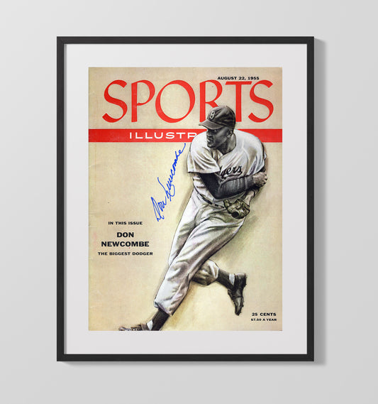 Don Newcombe - 1955 SI Cover 8x10 Canvas baseball wall art