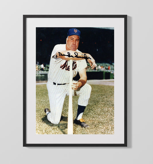 Duke Snider - New York Baseball Bat Pose 8x10 Canvas baseball wall art