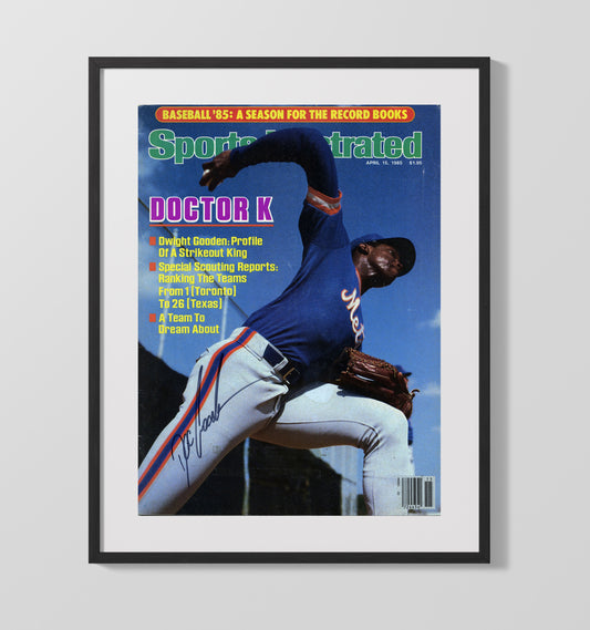 Dwight Gooden - 1985 SI Cover Doctor K 8x10 Canvas baseball wall art