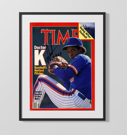 Dwight Gooden - Doctor K Dominance SI Cover 1985 8x10 Canvas baseball wall art