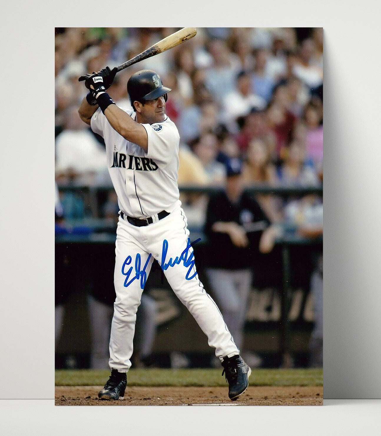 Edgar Martinez - Seattle baseball Hall of Fame designated hitter Wall Art 16x20 Unframed Print wall art print – Baseball Wall Art decor