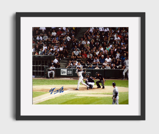 Eduardo Nunez - At Bat Home Plate View 8x10 Canvas baseball wall art