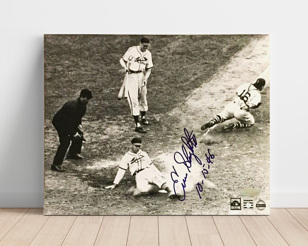 Enos Slaughter – Series Mad Dash at Home unframed baseball poster print