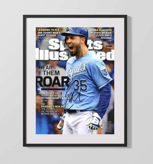 Eric Hosmer - Royals power roar SI cover 2015 8x10 Canvas baseball wall art