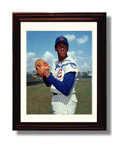 Fergie Jenkins - Chicago baseball Hall of Fame ace Wall Art 8x10 Beveled Frame wall art print – Baseball Wall Art decor