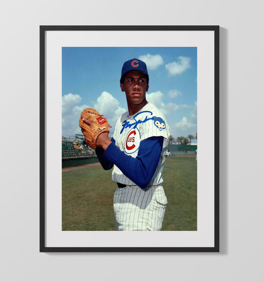 Fergie Jenkins - Chicago baseball Hall of Fame ace 8x10 Canvas baseball wall art