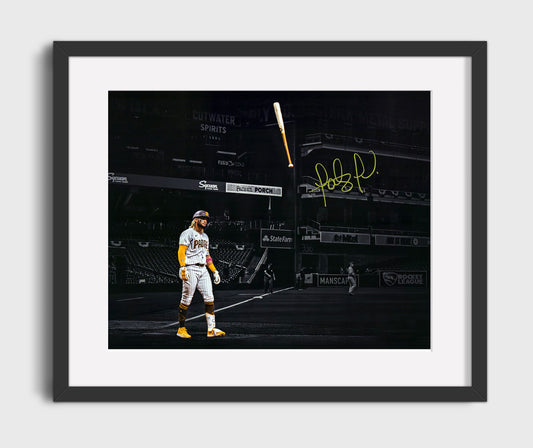 Fernando Tatis Jr - Bat Flip 8x10 Canvas baseball wall art