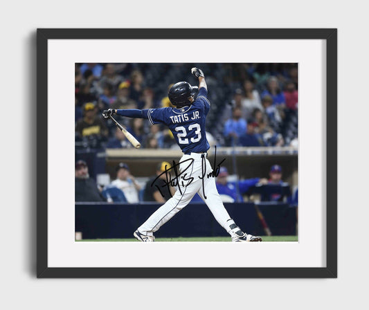 Fernando Tatis Jr - Follow Through Swing 8x10 Canvas baseball wall art
