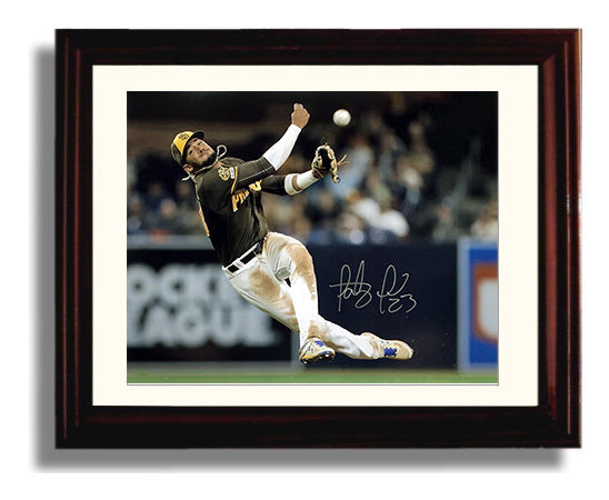 Fernando Tatis Jr - Pitching Motion Baseball Wall Art 8x10 Beveled Frame wall art print – Baseball Wall Art decor