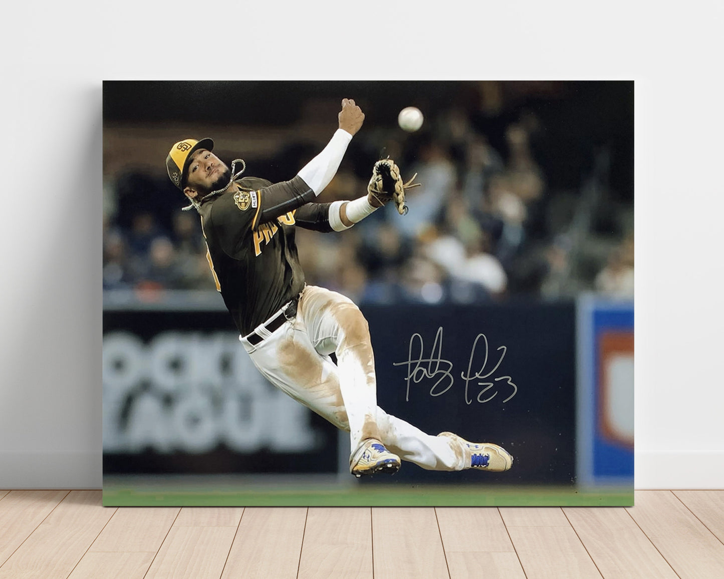 Fernando Tatis Jr - Pitching Motion Baseball Wall Art 16x20 Unframed Print wall art print – Baseball Wall Art decor