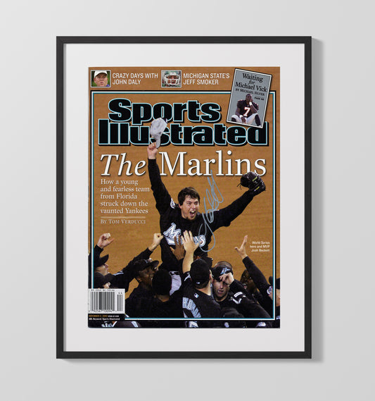 Florida Baseball - Series Champions SI Cover 2003 8x10 Canvas baseball wall art