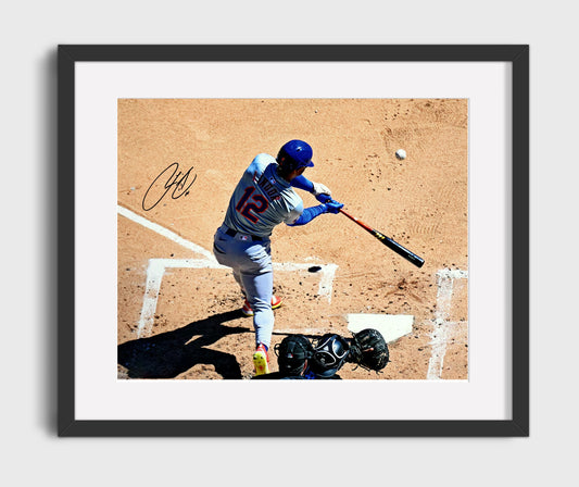 Francisco Lindor - Big Swing Power 8x10 Canvas baseball wall art