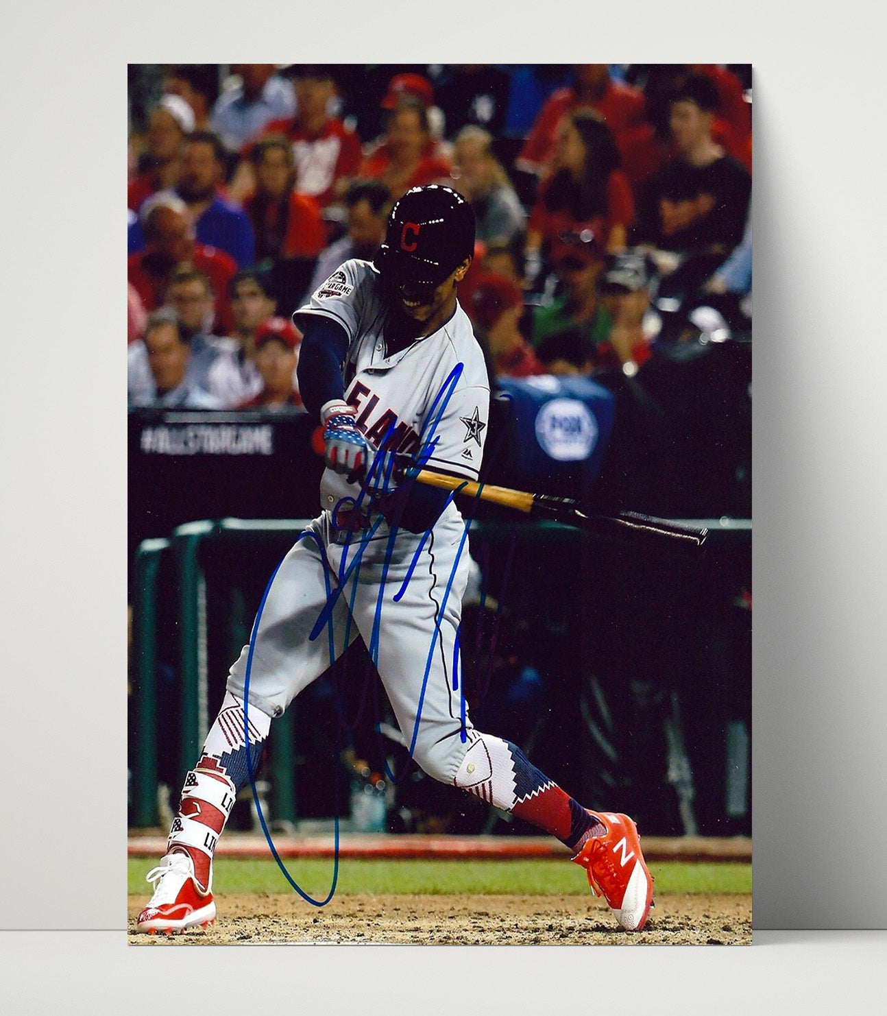 Francisco Lindor - Cleveland baseball franchise shortstop Wall Art 16x20 Unframed Print wall art print – Baseball Wall Art decor