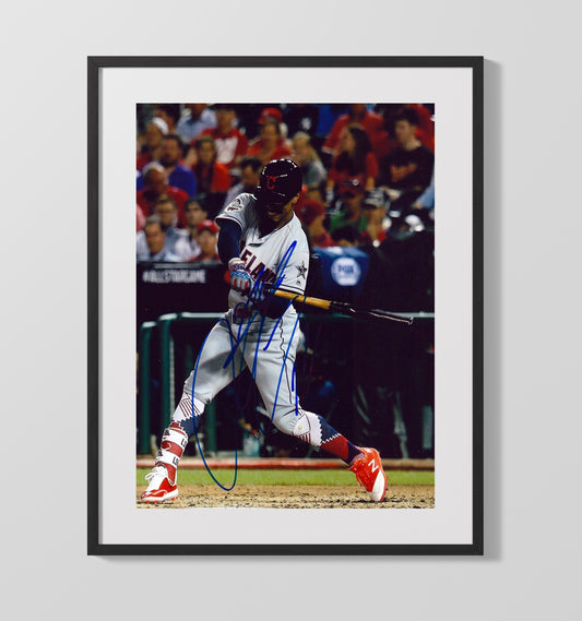 Francisco Lindor - Cleveland baseball franchise shortstop 8x10 Canvas baseball wall art