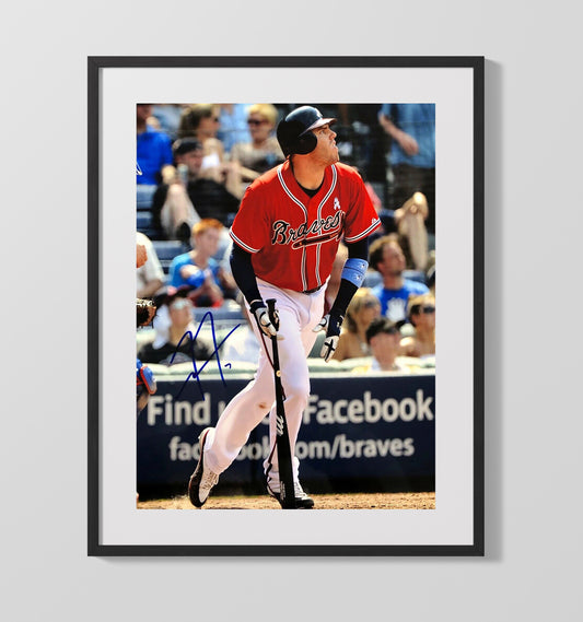 Freddie Freeman - Atlanta baseball franchise hitter 8x10 Canvas baseball wall art
