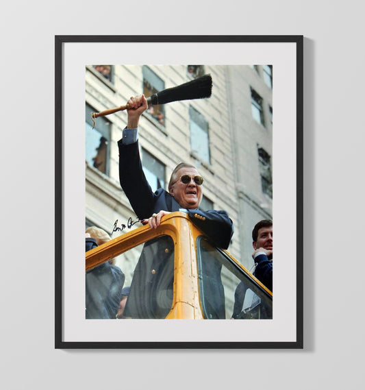 George Steinbrenner - New York baseball franchise owner 8x10 Canvas baseball wall art